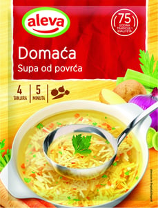 Aleva Supa bistra od povrća 45g