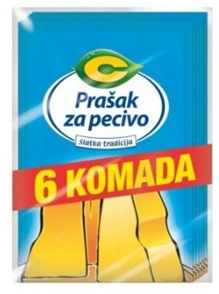 C Prašak za pecivo (6 komada)