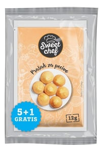 Sweet Chef Prašak za pecivo 6x12g