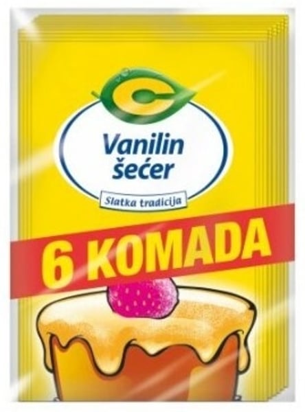 C Vanilin šećer 6x10g