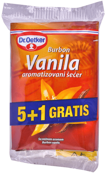 Dr. Oetker Vanilin šećer burbon 10g 5+1 gratis