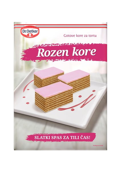 Dr. Oetker Rozen kore 430g
