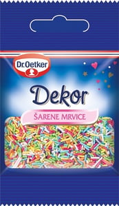 Dr. Oetker Dekor šarene mrvice 10g