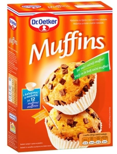 Dr. Oetker Smeša za mafine 360g