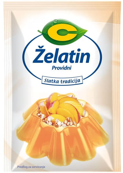 C Želatin providni 10g