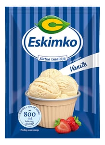 C Sladoled Eskimko ledeni desert vanila 75g