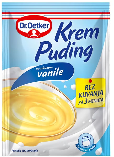 Dr. Oetker Instant puding krem vanila bez kuvanja 50g