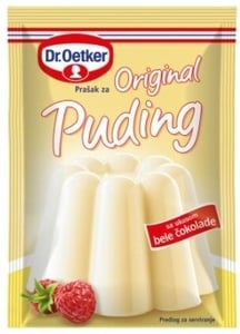 Dr. Oetker Puding bela čokolada 38g