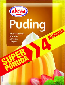 Aleva Puding vanila 4x40g