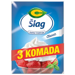 C Šlag classic sa vodom 3x40g