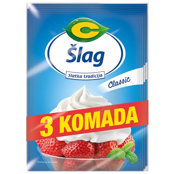 C Šlag classic sa vodom 3x40g