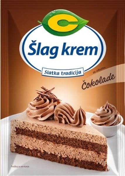 C Šlag krem čokolada 60g