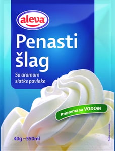 Aleva Penasti šlag sa aromom slatke pavlake 40g