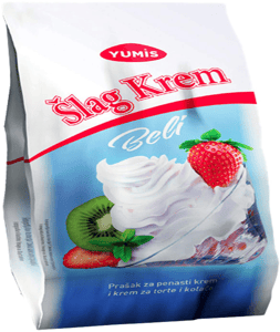 Yumis Šlag krem beli 500g