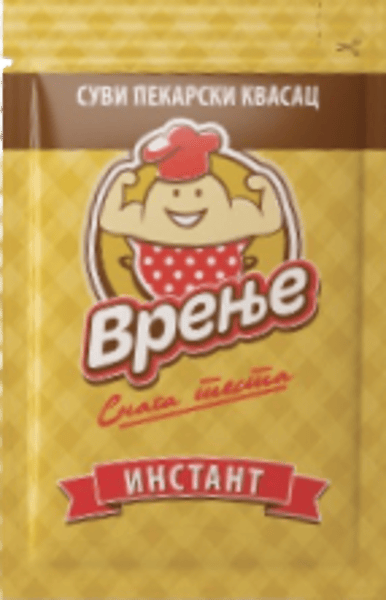 Vrenje Suvi pekarski kvasac 7g