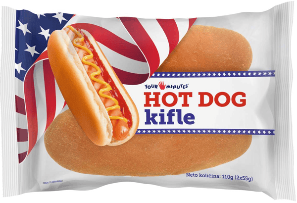 Tvojih 5 Minuta Kifle za hot dog 2x55g