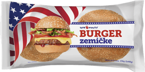 Tvojih 5 Minuta Burger zemičke sa semenkama 2x85g