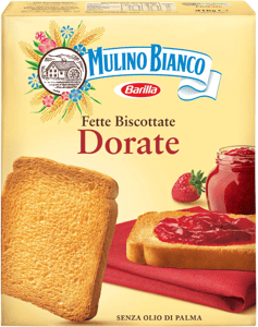 Barilla Dvopek Mulino bianco fetter dorate 315g