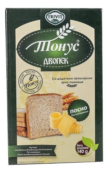 Tonus Dvopek sa proklijalom pšenicom 140g