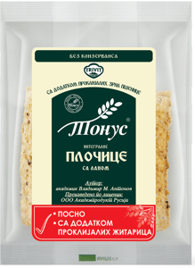 Tonus Lanene pločice beskvasne 120g