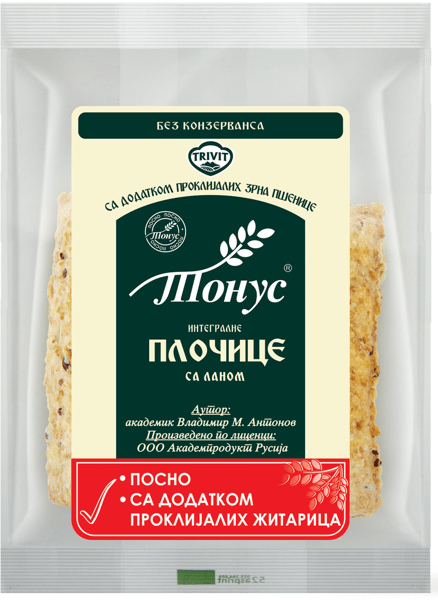 Tonus Lanene pločice beskvasne 120g