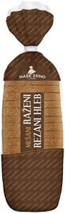 Nase Zrno Hleb Mešani raženi rezani 500g