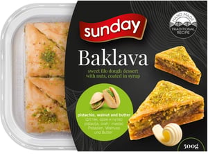 Sunday Baklava pistaći i puter 500g