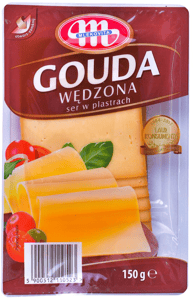 Mlekovita Sir gauda dimljeni slajs 150g