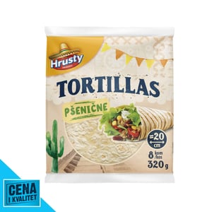 Hrusty Tortilja psenicna 320g