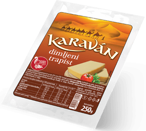Mlekoprodukt Karavan dimljeni trapist 250g
