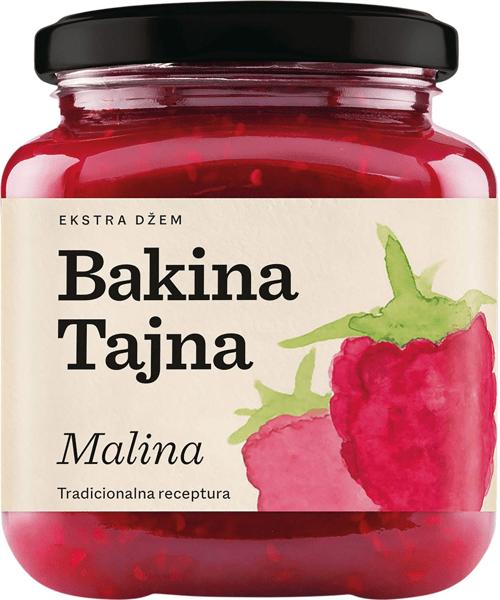 Bakina Tajna Džem malina 375g