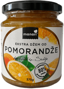 Manari Džem pomorandža 375g