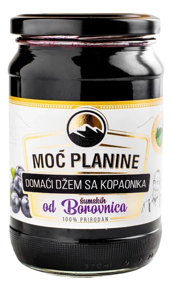 Moc Planine Džem divlja borovnica 420g