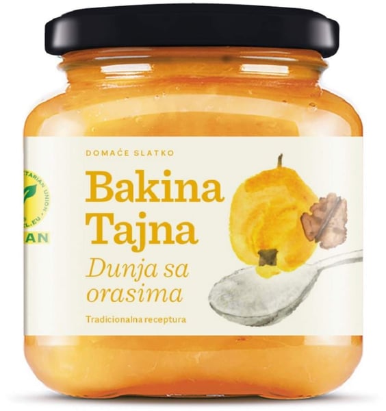 Bakina Tajna Domaće slatko dunja sa orasima 375g