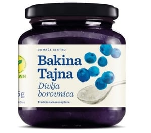 Bakina Tajna Slatko borovnica 375g