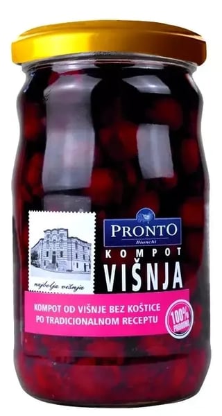 Pronto Kompot višnja bez koštice 720g