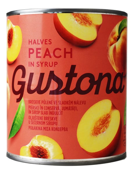 Gustona Kompot breskva polovine 820g