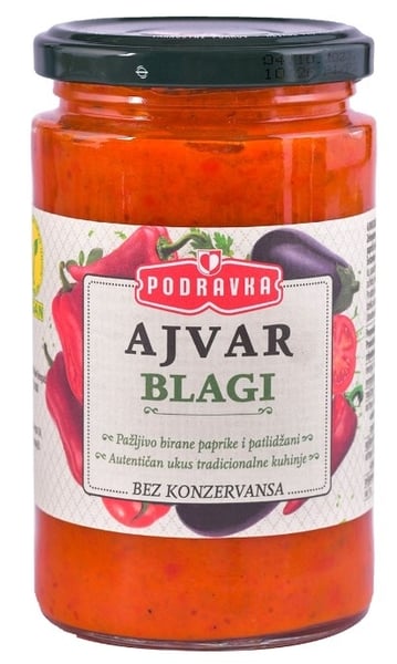 Podravka Ajvar blagi 350g