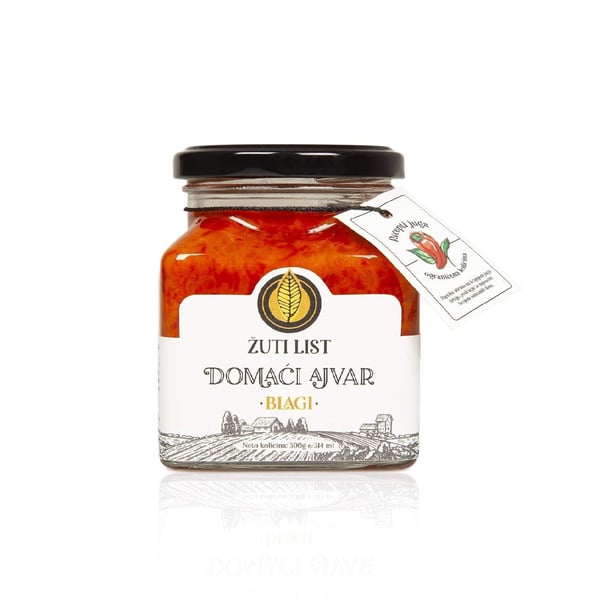 Zuti List Ajvar domaći blagi 550g