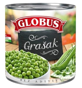 Globus Grašak 400g