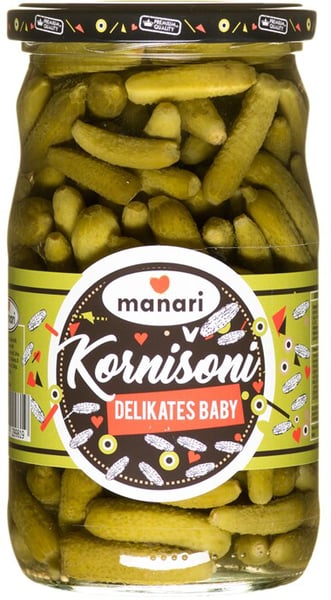 Manari Kornišoni delikates 680g