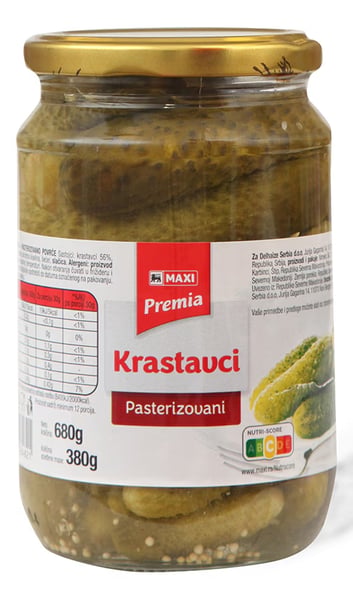 Maxi Krastavci 680g