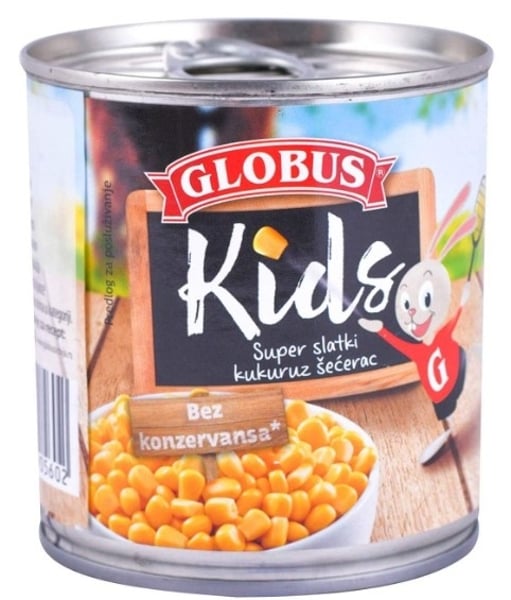 Globus Kukuruz šećerac Kids 150g