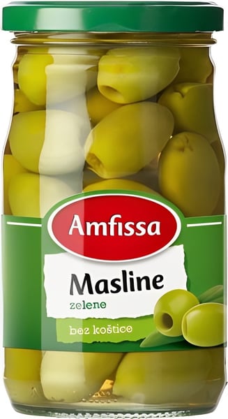Amfissa Masline zelene bez koštice 300g