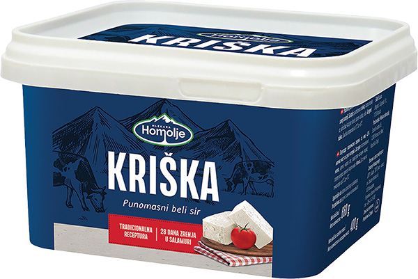Mlekara Homolje Sir beli Kriska 400g