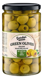 Garden Good Zelene masline bez koštice 700g