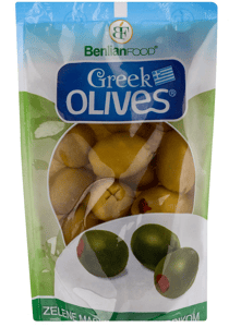 Benlian Zelene masline sa paprikom 160g