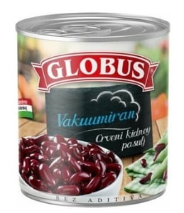Globus Pasulj crveni kidney 326g