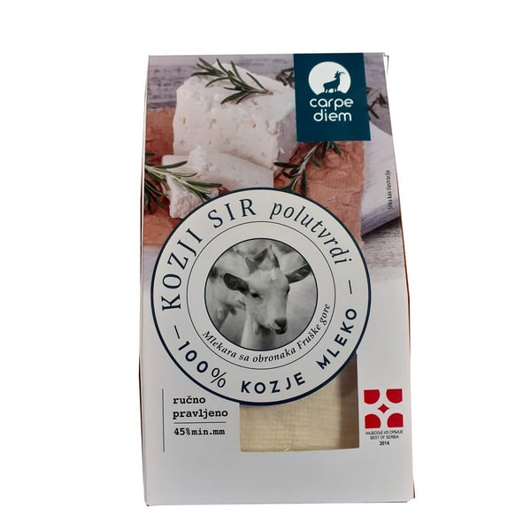 Carpe Diem Kozji sir polutvrdi 200g