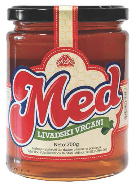 Aza Med livadski 700g